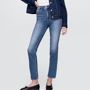 Gap Vintage High Rise Slim Jean - Women’s size 28 Long